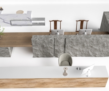 Modern Reception Desk-ID:575493109