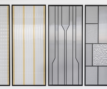 Modern Glass Screen Partition-ID:171562912