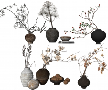 Wabi-sabi Style Dried Branch-ID:857516058