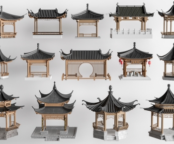 New Chinese Style Pavilion-ID:955321075