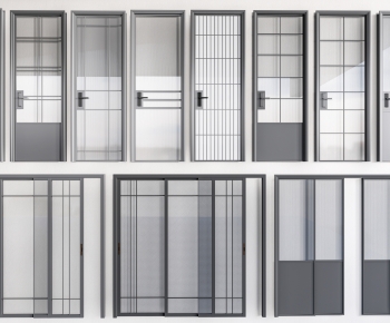 Modern Sliding Door-ID:771590953