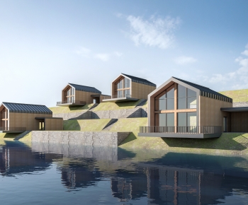Modern Building Appearance-ID:186362037