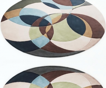 Modern Circular Carpet-ID:320549967