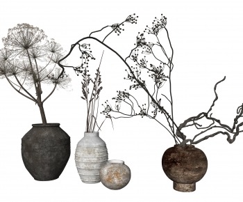 Wabi-sabi Style Dried Branch-ID:594873912