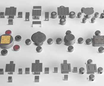 Chinese Style Outdoor Tables And Chairs-ID:933976898