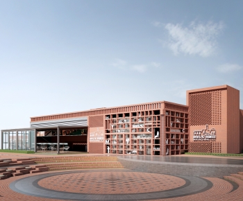 Modern Building Appearance-ID:711879016