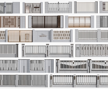 Modern Fence-ID:136087898