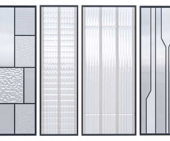 Modern Glass Screen Partition-ID:459290036