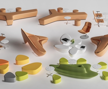 Modern Leisure Table And Chair-ID:324146998