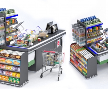 Modern Supermarket Shelf-ID:796403881