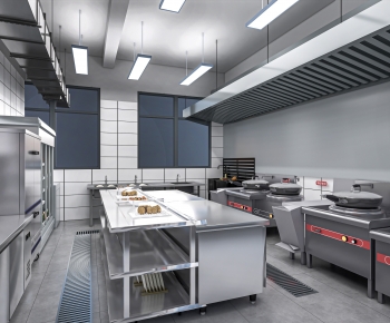 Modern Central Kitchen-ID:897370107