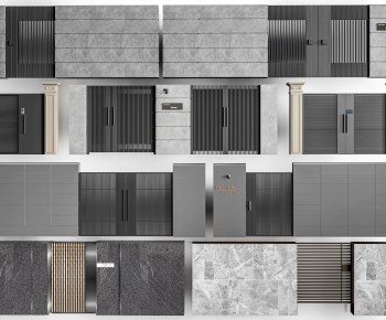 Modern Fence-ID:470407014