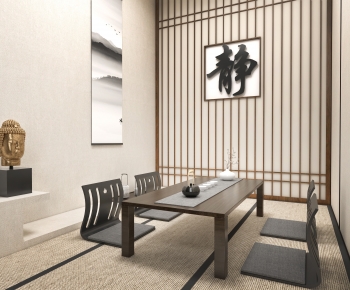 New Chinese Style Tea Tables And Chairs-ID:536165004