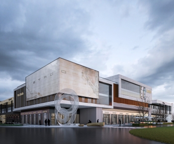 Modern Commercial Street-ID:720977074