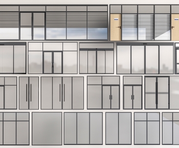 Modern Double Door-ID:649808887