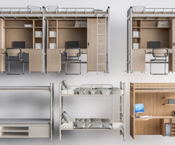 Modern Bunk Bed-ID:801578049