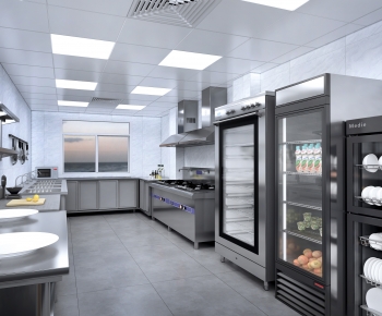 Modern Central Kitchen-ID:541580924