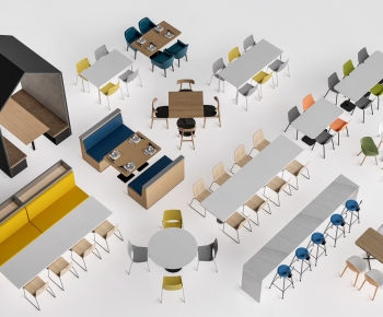 Modern Dining Table And Chairs-ID:653040892