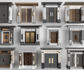New Chinese Style Gate-ID:873171099