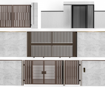 New Chinese Style Gate-ID:597358942