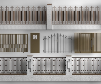 Modern Fence-ID:183151013