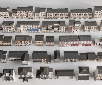 New Chinese Style Residential Building-ID:841455948