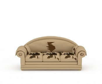 European Style Three-seat Sofa-ID:702435021