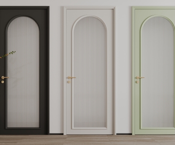 French Style Single Door-ID:123538972