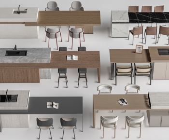 Modern Dining Table And Chairs-ID:844369896