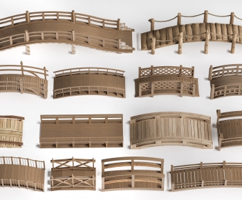 New Chinese Style Bridge-ID:883269076