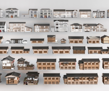 New Chinese Style Residential Building-ID:865838051