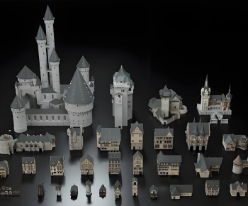 European Style Building Appearance-ID:487462047