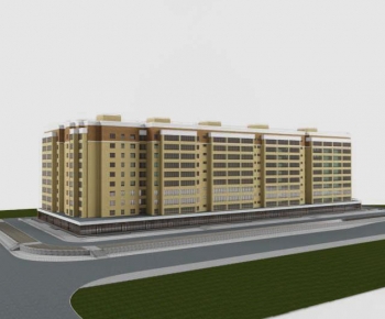 Modern Residential Building-ID:428538084