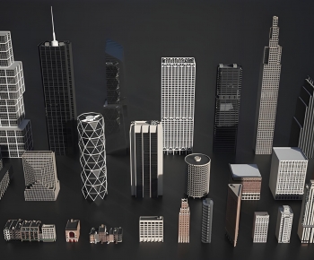 Modern Building Appearance-ID:590825086