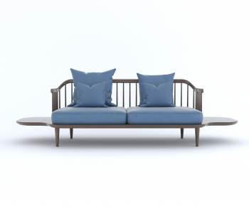 New Chinese Style A Sofa For Two-ID:452516085
