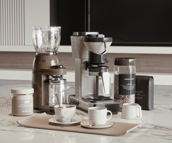 Modern Kitchen Electric Coffee Machine-ID:855293992
