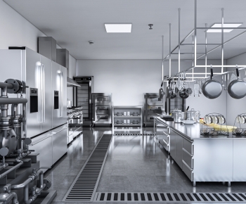Modern Central Kitchen-ID:432590967