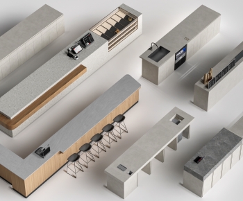 Modern Counter Bar-ID:986896041