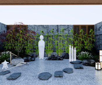 Japanese Style Courtyard/landscape-ID:637885091