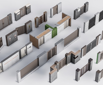 Modern Fence-ID:665467023