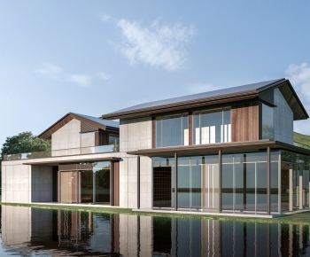 Modern Building Appearance-ID:135407927