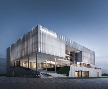 Modern Architecture Of Artistic Style-ID:410681962
