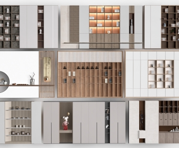 Modern Decorative Cabinet-ID:880069021