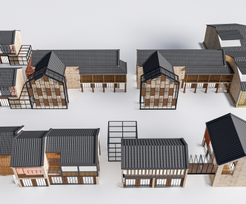 New Chinese Style Appearance Of Commercial Building-ID:952483893