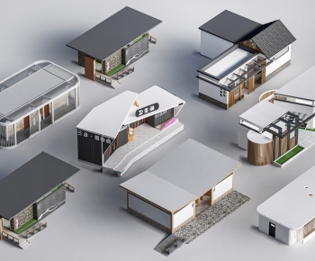 New Chinese Style Public Building-ID:784003976