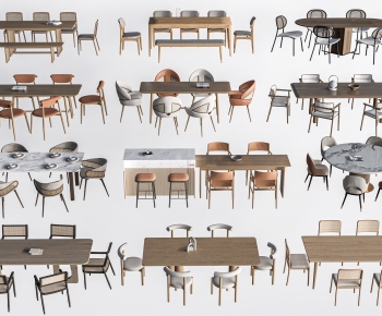 Modern Dining Table And Chairs-ID:514801989