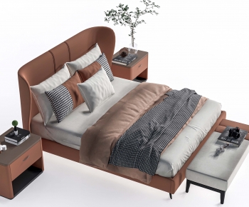 Modern Double Bed-ID:200920103