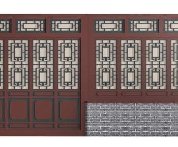 Chinese Style Door-ID:615840913