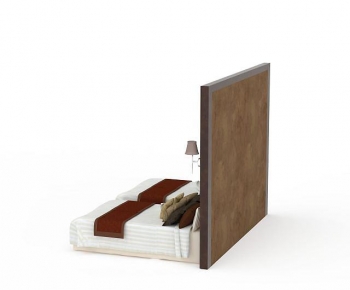 Modern Single Bed-ID:489725111