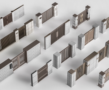 New Chinese Style Gate-ID:550518042